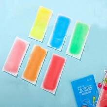 水果味清凉贴，夏季必备的降温解暑神器。可用于日常降温、手机散热、缓解疲劳。常用于军事训练，预防中暑。可贴于额头、颈部、腹股沟、手部等需要降温的部位。多种水果香味可选，整体设计清新可爱，方便携带和使用。 - 隨機 - 查看 1