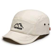 1pc Outdoor Soft Top Short Brim Baseball Cap, Mountain Style, Spring/Summer Casual Sun Protection Hat - A - View 12