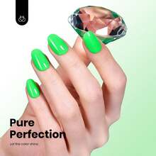 Beetles 15ml Hema Free Black Gel Polish – Silent Charm Audrey Color Long-Lasting Soak Off UV LED Glossy Manicure DIY Nail Art - 15Ml Hema-free Aurora Green - 查看 4