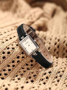 1pc Women's Minimalist Casual Quartz Wrist Watch, Suitable For Daily Wear - one-size - View 1