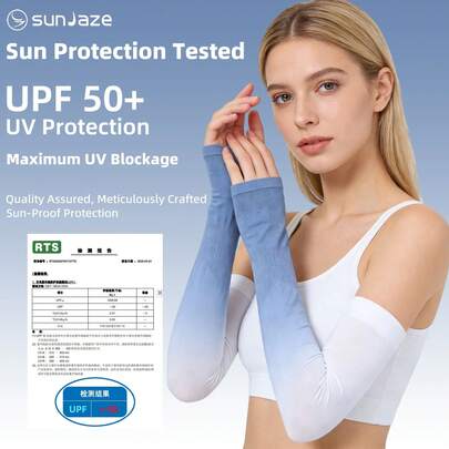 Multi-Color UV Protection Arm Sleeves, Breathable For Driving, Outdoor Sports, Cycling, Unisex