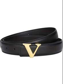 Women's Smooth Buckle Belt, Pants Belt - Multicolor - View 12