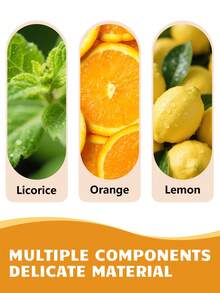 HJPHJP 100毫升闪粉喷雾，身体闪粉喷雾，头发闪粉喷雾，24小时持久留香，易于使用和清洗，甜橙香金色闪粉，适用于头发和身体，音乐节/婚礼妆容，礼品 - 甜橙 - 查看 5