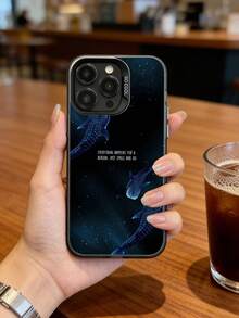 1 Deep-Sea Whale Shark Quote Phone Case Suitable For IPhone 17 Pro Max/17 Pro/17/16 Pro Max/16 Pro/16/15/14/13/12/11 Compatible With Samsung Fashion Shock Resistant Phone Case - Multicolor - View 3