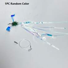 猫玩具，室内逗猫棒替换装，趣味旋转风车造型猫玩具，互动逗猫棒配件，适合所有品种，无需电池 - 查看 10