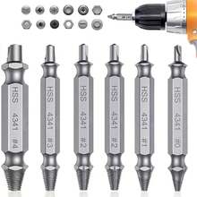 Damaged Screw Extractor Set, HSS Drill Bit, Stripped Broken Remover, Small, Easy And Fast Extraction Kit, DAAI Easy Demolition Power Tools - Sliver - View 5