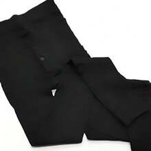Winter Thermal Base Skin Tights Set (Footless) - Preto-Masculino - Ver 6