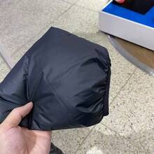 Nike Men's Casual Hooded Mid-Length Down Jacket, Warm - Black - View 7