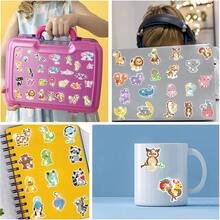 56pcs Diamond Painting Stickers, Cartoon Animal DIY Stickers For Freestyle Decoration - Sets - View 5
