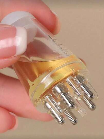 Mini Oil Brush, Scalp Massager, Hair Growth Essence Brush, Serum, Nourishing Liquid, Conditioner, Essential Oil Application Brush - Precisely Delivers Liquid Or Essential Oil To The Hair Roots.