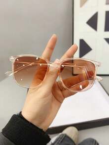 1/3pcs Unisex Cat Eye Shaped Fashion Glasses, Suitable For Fishing, Sports, Vacation, Travel, Driving, Street, Beach, UV Protection, Outdoor Activities, Golf, Festivals, Climbing, Parties, Sun Protection Fashionable Shade Elegant Outfit Family Outings Travel Vacation Holiday - Multicolor - View 4
