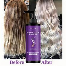 Purple Shampoo Brass Neutralizer Toning Shampoo Color Care Nourishing Hydrating Smoothing - 紫色洗髮精 - 查看 2