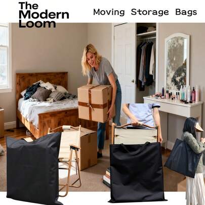 Oxford Cloth Folding Chair Storage Bag With Shoulder Strap - Suitable For Camping, Outdoor, Patio, Lawn And Garden Chairs - Portable Storage Bag, Easy To Carry, Folding Table Storage Bag, Multifunctional Portable Handbag, Gift Packaging Storage