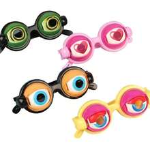 1pc Crazy Eyes Funny Novelty Creative Gag Glasses, Random Color - Multicolor - View 8