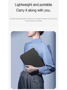 适用于小米 POCO Pad X1 11.2 英寸平板电脑的全新 2025 款磁吸键盘,带支架保护套、妙控键盘、背光、蓝牙和触控板 - 查看 8