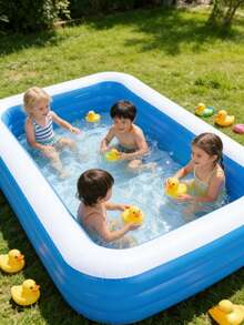Bañera grande plegable para bebés, piscina de juegos de agua portátil para niños, piscina de baño para nadar en interiores y exteriores para niños pequeños, para la hora de la ducha en verano - piscina - Ver 2