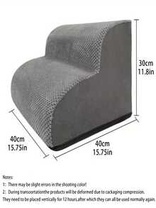 Pet Stairs Dog Ladder Non-Slip Climbing Steps Ramp, Removable, For Small/Elderly Dogs, Bed/Sofa Side - Multicolor - View 6