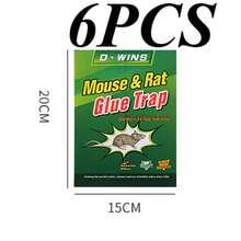 Strong Sticky Mouse Board, Household Rodent Control Device, Mouse Stickers, Anti-Escape Stickers, Small, Medium And Large Mouse Sticky Boards, Mouse-Proof And Moisture-Resistant Sticky Mouse Boards, Suitable For Storage Rooms, Kitchens And Homes - cổ điển - Xem 11