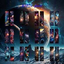 A Set Of Mini Convenient Bookmarks, Creative Space Planet Themed Bookmarks In Ins Style, Page Clips, Bookmark Holders, Reading Supplies, Unique Back-To-School Reading Gift, Suitable As A Personalized Gift For Friends - Bookmark - View 10