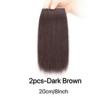 2pcs Synthetic Hair Clips, Seamless Root Volume Straight Hair Clips, Top Hair Volume Pads, Synthetic Hair Clip Set 2pcs, Seamless Root Volume Straight Hair Clips, Top Hair Volume Pads, Suitable For Men And Women, Easy To Use - Multicolor - View 15