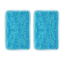 Paquete de enfriamiento reutilizable con correa ajustable. Contiene perlas de gel dispersables para un alivio efectivo de la molestia. Diseño de dos piezas para el pie y el tobillo, adecuado para tobillos y rodillas. Proporciona soporte para las piernas y promueve la recuperación muscular. - Ver 20