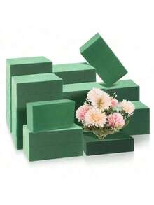 1/5/10 cái Đất sét khô dùng cho bó hoa, vật liệu đóng gói hoa, mút xốp thấm hút hoa, đế giữ ẩm cho hoa, khối đất sét dùng cho hoa, quà tặng ngày Valentine. - A - Xem 1