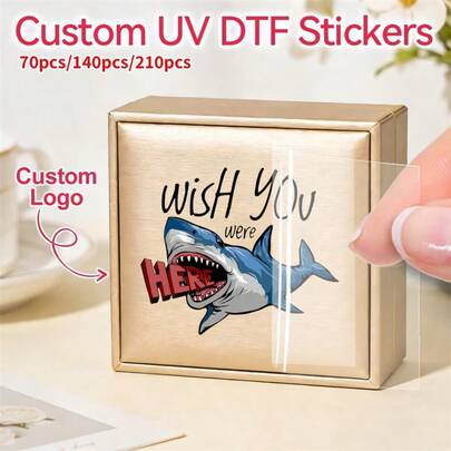 Free Personalized Design Of High-Definition Pictures And Text For UV Printing On Crystal Stickers | Personalized Photos And Logos, Notebook Skins, Crystal-Level Labels, Gift Box Brand Logos, Business Supplies, Anti-Peeling, Suitable For Daily Use.