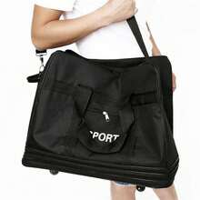 Extra Large 42 Inch Lightweight Trolley Suitcase Portable Travel Luggage For Daily & Trips - Black - View 7