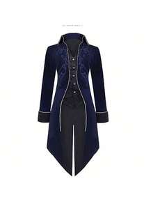 Dark Blue Velvet Tuxedo