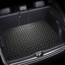 1pc Fit Car Trunk Liner Compatible For Most Vehicles - Heavy-Duty With Rhombus Mesh Design, Cargo Mat, Easy Installation Trunk For SUV, Sedan, Hatchback - 1PC - View 1
