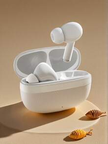 无线耳塞，蓝牙耳机，无线耳麦 - 蓝牙5.3，立体声降噪，高清音频，超长续航 - 适用于音乐、健身、旅行、通勤，兼容智能设备 - 查看 5