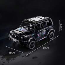 1300PCS Building Block Model - Racing Car Sports Racing Skills, Car Building Blocks, Toys, Adult Gifts, 1:14 Scale - Multicolor - View 13