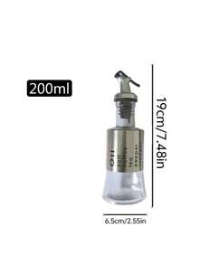 1 Bộ sản phẩm mới gồm bình ép dầu bằng thủy tinh, hũ đựng gia vị, chai đựng giấm, hộp đựng dầu ăn nhà bếp. - Xem 5