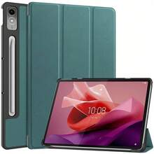 PU Leather & Hard PC Protective Case For Tab P12 (12.7"), IdeaTab Pro 12.7" 2025, K9 8.7", Tab Idea 11 2025, Tab M8 4th Gen (8" MTK), Tab M9, Tab K11 Plus 11.45", Tab P11 2nd Gen 11.5", With Auto Sleep/Wake Mode - Army Green - View 18