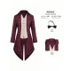 24613 Bow Tie and Tailcoat Style 1 Red