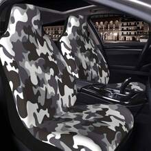 Koi Fish & Camouflage Print Universal Car Seat Covers - Koi and Camouflage - View 8