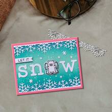 Creative Snowflake Lace Ball Dies, DIY Scrapbooking Album And Embossing Stencil, Greeting Card Making Tool, Card Paper Cutting Crafts ,Gift Card Making Template Die Cuts. - Silver - View 6