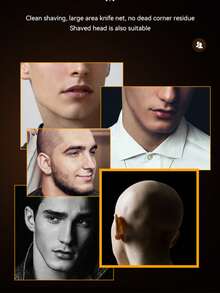 Kemei KM-3209 Men's Electric Shaver, USB Charging With Dock, Rechargeable Lithium Battery Shaver, Home Beard Trimmer, Gift For Boyfriend, Father's Day, Shaver (1pc) - Multicolor - View 7