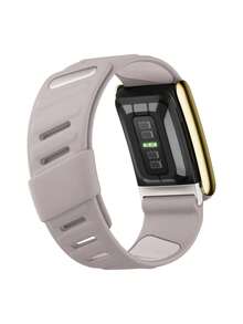 5.0/MG SportFlex - 心电图腕带，柔软硅胶材质，防水防汗，适用于 5.0 - 米色 - 查看 3