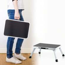 Folding Stools - White - View 1