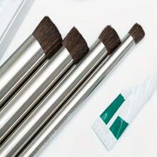 Professional Round Head Oil Paint Brushes Set - 4 Pcs Stainless Steel Handle Artist Brushes For Acrylic, Oil Painting & Canvas Art - Multicolor - View 9