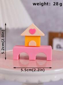 1 pièce Décoration de gâteau en forme d'ours en peluche rose avec nœud, décoration de gâteau en forme de ballon d'ours de dessin animé, décoration de table de dessert pour fête d'anniversaire d'enfants, cadeau de baby shower, pas un jouet. Ne convient pas aux enfants de moins de 14 ans. Tenir à l'écart des enfants. - Multicolore - Voir 16