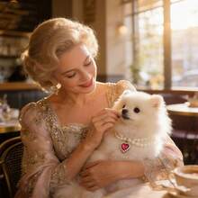 Dây chuyền pha lê thanh lịch cho thú cưng, dây chuyền lấp lánh dễ thương mới cho mèo và chó nhỏ, phụ kiện thú cưng cho ngày lễ hoặc sự kiện. - Nhiều màu - Xem 2