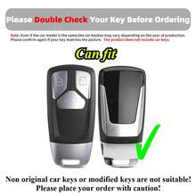 1 Ốp bảo vệ chìa khóa điều khiển từ xa bằng TPU, phù hợp với các dòng xe Audi A4 B9 A5 A6 TT Q7 Q5 Sline SQ5 8S 8W 4M TTS TFSI RS S4 S5 S7. - Vỏ chìa khóa - Xem 4