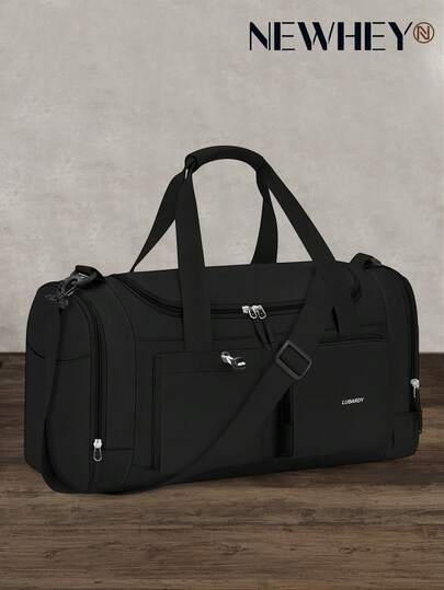 NEWHEY Boston Bag School Trip Men's Large Capacity Travel Bag Men's Women's Wet And Dry Separation 30L 1 Night Sports Bag Shoe Storage Crossbody Handheld Shoulder Gym Bag Outdoor Sports Travel, Shopper Bag