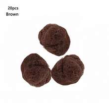 60pcs Light Brown Elastic Hair Nets, Women's Invisible Hair Nets, Suitable For Catering Service, Ballet Buns, Sleeping, Flight Attendants, Nurses, Fine Mesh Bun Cover Hairnets - Light Brown - View 11