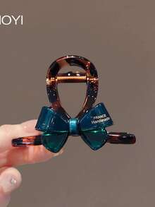 1pc Blue Bow Cute Hair Clip,Bohemian Style Summer Beach Hair Accessory,Suitable For Daily Wear,Hair Accessories For Women - Multicolor - View 7