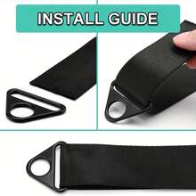 20pcs Metal Triangle Buckle Adjustable Rings For Backpack, Handbag, Luggage Strap, Belt - 20pcs Black - View 5