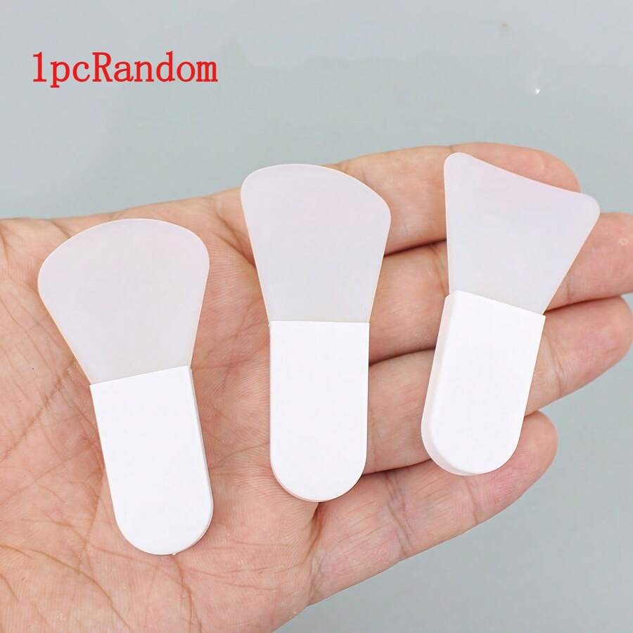 随机挑选 1 支硅胶面膜刷，迷你便携面膜刷，适合均匀涂抹泥状面膜和面霜。 - 隨機1個 - 查看 1