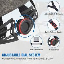 Modelo neutro para bicicletas + luz de bicicleta con batería + gafas protectoras de 2 pares + máscara antipolvo a prueba de viento - Rosa - Ver 2